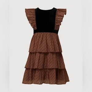 Rachel Parcell Girls Ruffled Tiered Dress